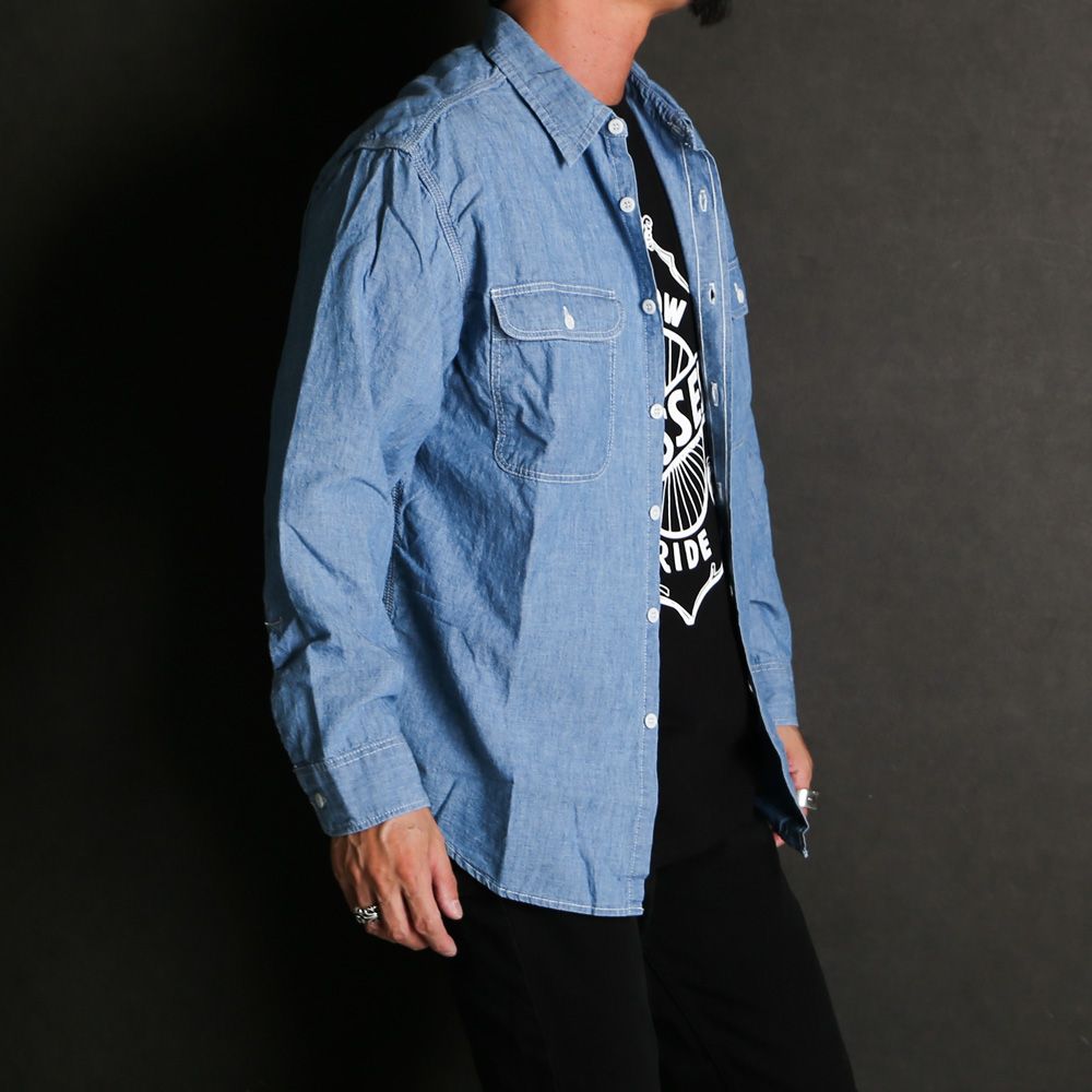 MASSES - CHAMBRAY SHIRT / シャンブレーシャツ / 1251033 | chemical