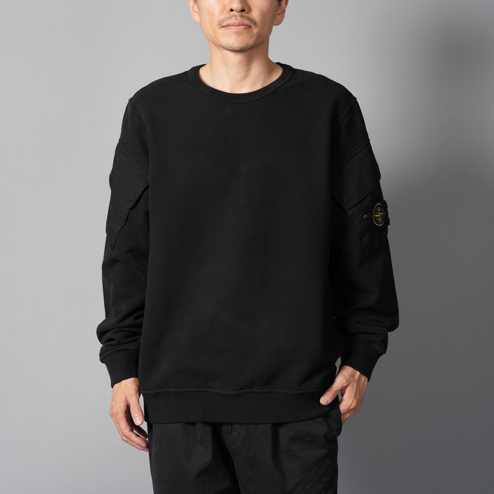 STONE ISLAND - 【ラスト1点】6100008 / BRUSHED ORGANIC COTTON