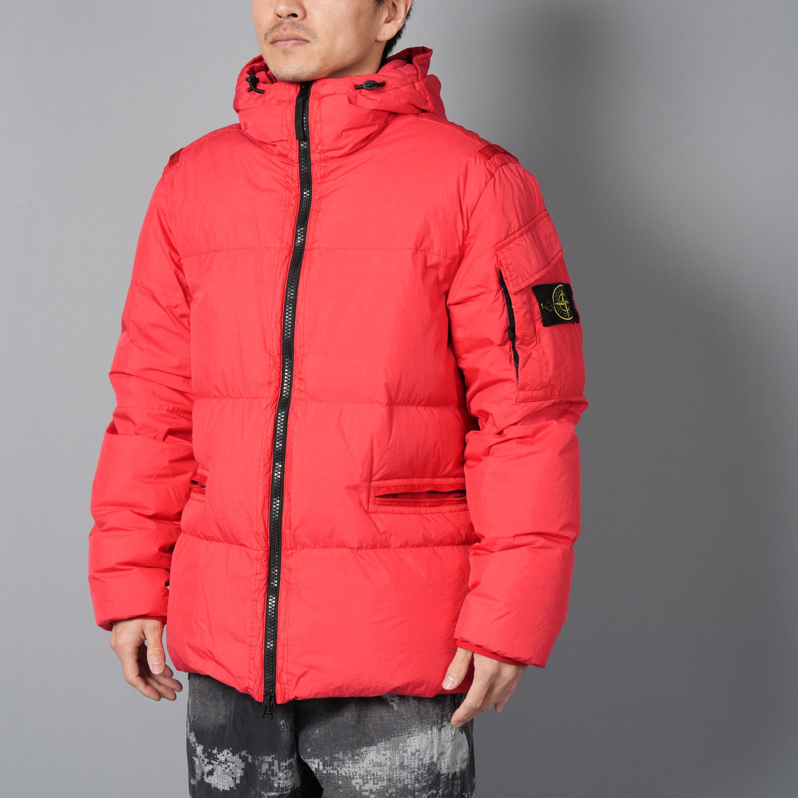STONE ISLAND - 【残りわずか】 GARMENT DYED CRINKLE REPS R-NY