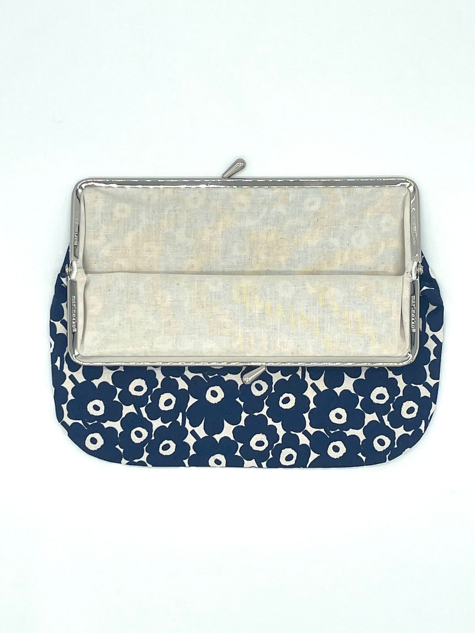 Marimekko - Puolikas Kukkaro Pikkuinen Unikko/がま口ポーチ