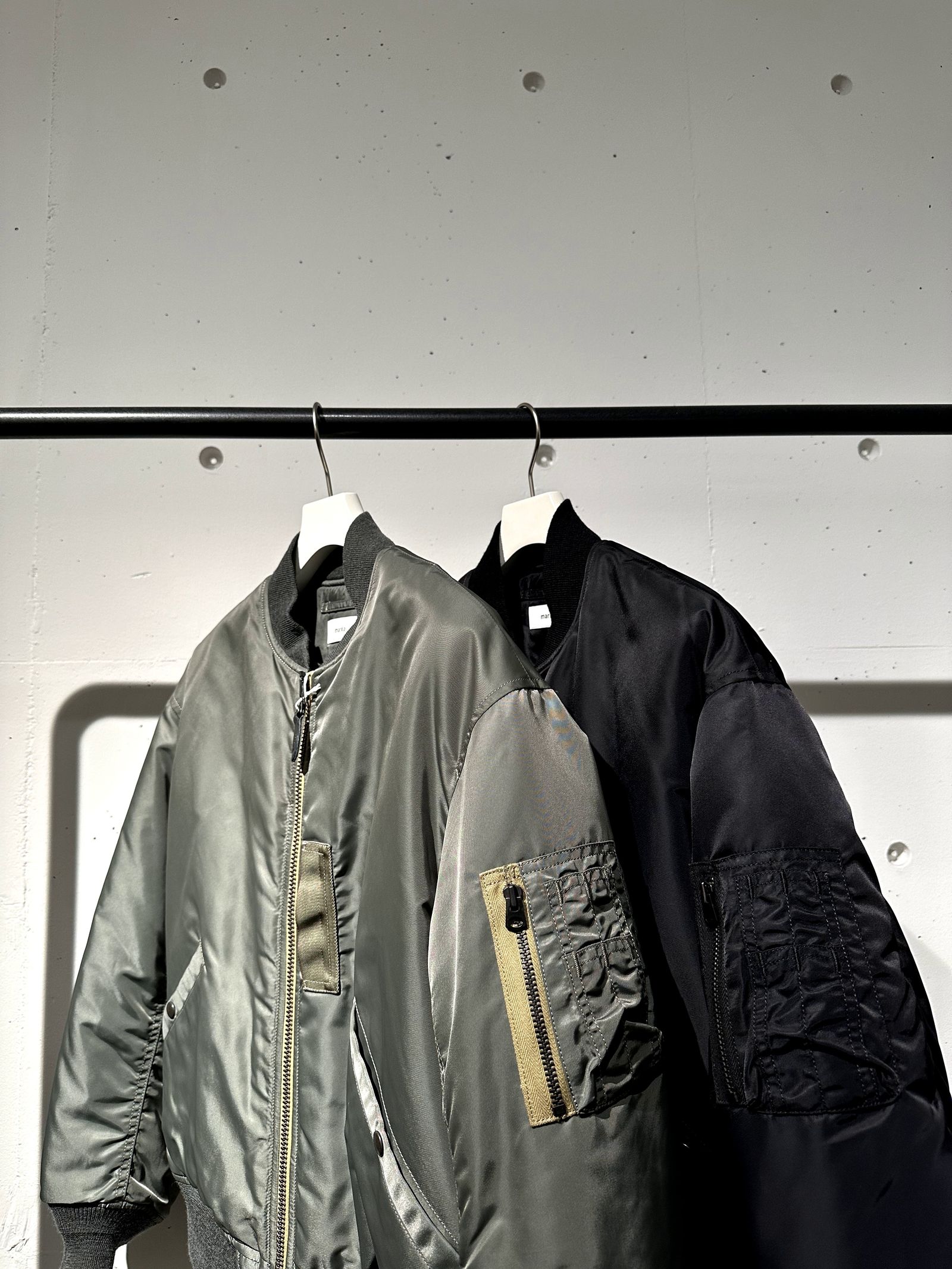 絶大な人気を誇るmarkaのアウター NYLON TWILL MA-1 JACKETをおすすめ