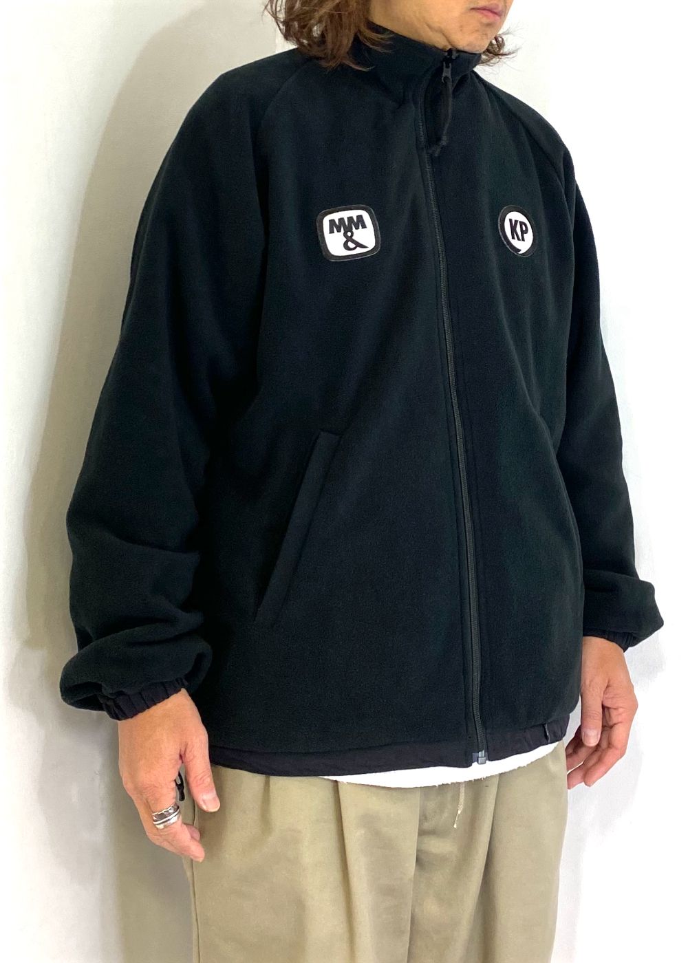 M&M CUSTOM PERFORMANCE - Reversible Stand Collar Jacket (BLACK