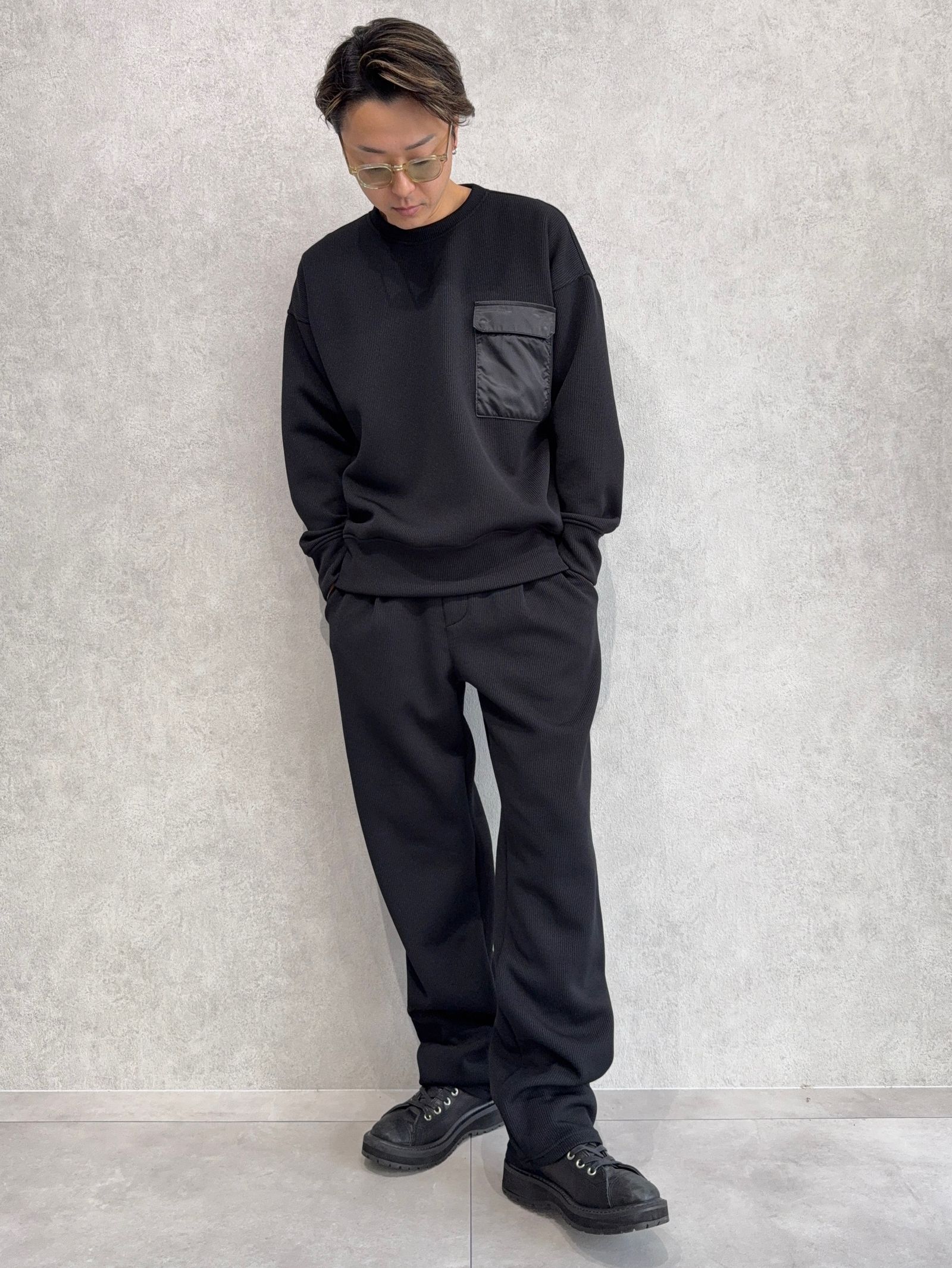 RESOUND CLOTHING - AZE WIDE TUCK PANTS / RC39-ST-016WT2 / 高機能畦