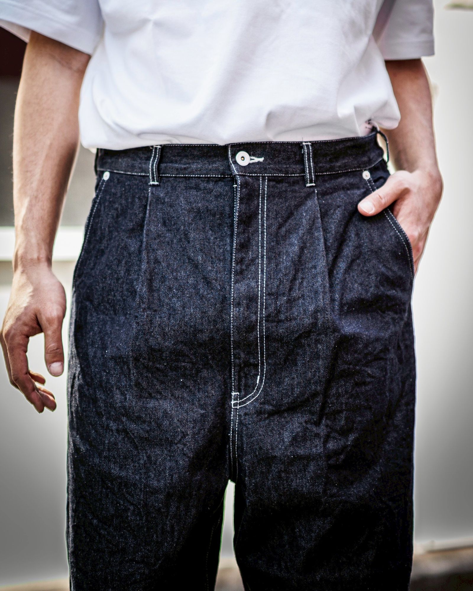 COMME des GARCONS HOMME ジップアップデニムジャケット セットアップ