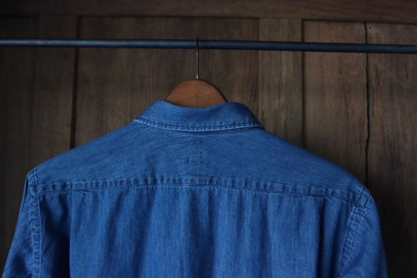 A.PRESSE - アプレッセ24SSデニムシャツ Washed Denim Shirt(24SAP-02