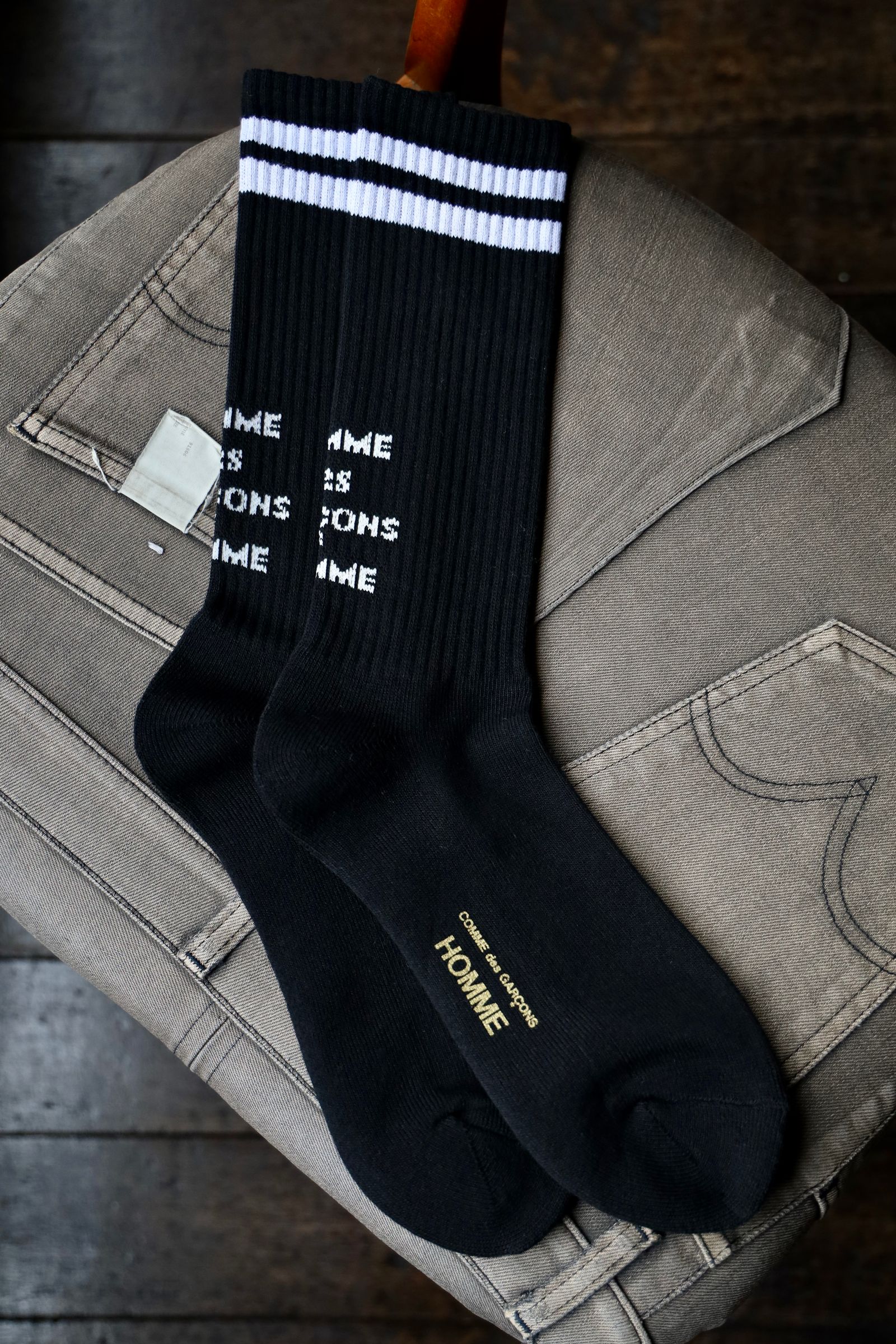 COMME des GARCONS HOMME - コムデギャルソンオム25SS ラインロゴ