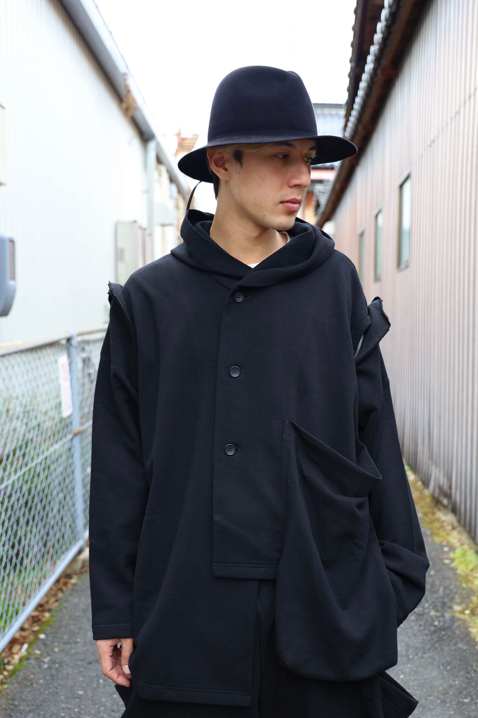 YOHJI YAMAMOTO POUR HOMME BIGポケットカーディガン セットアップ