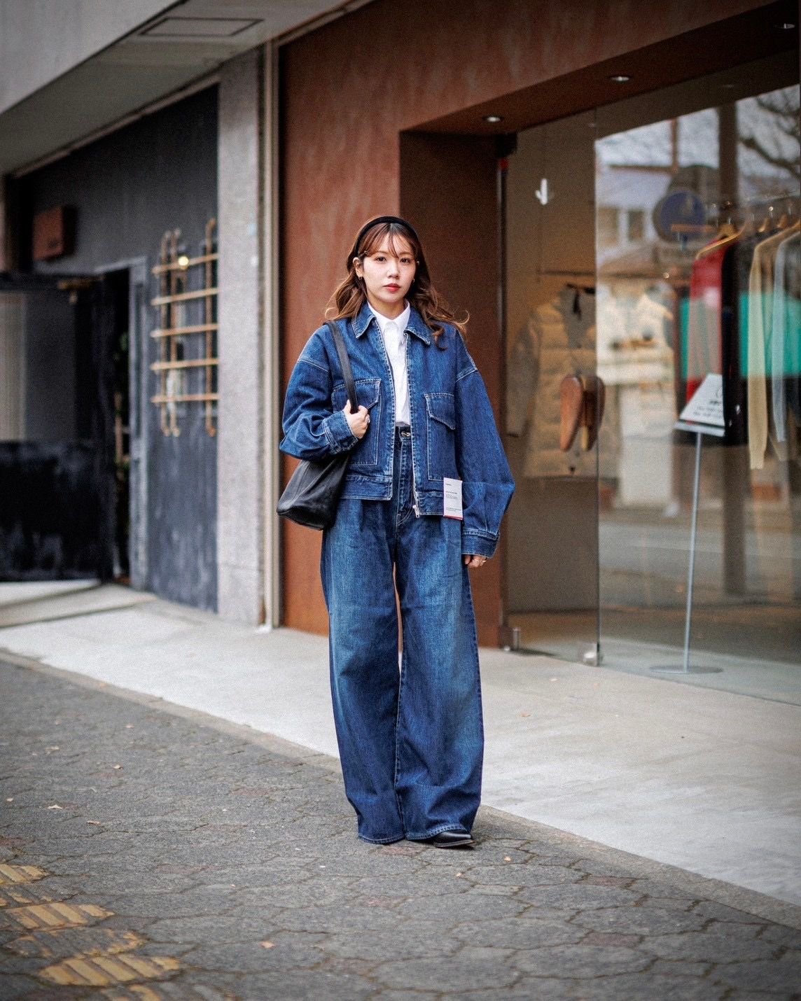 Graphpaper - Graphpaper 25AW Women's Selvage Denim Zip Jacket