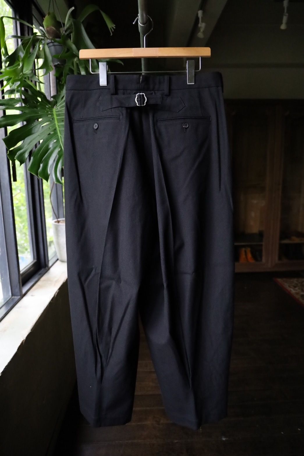 COMME des GARCONS HOMME - コムデギャルソンオム24AW 綿ウールサージ