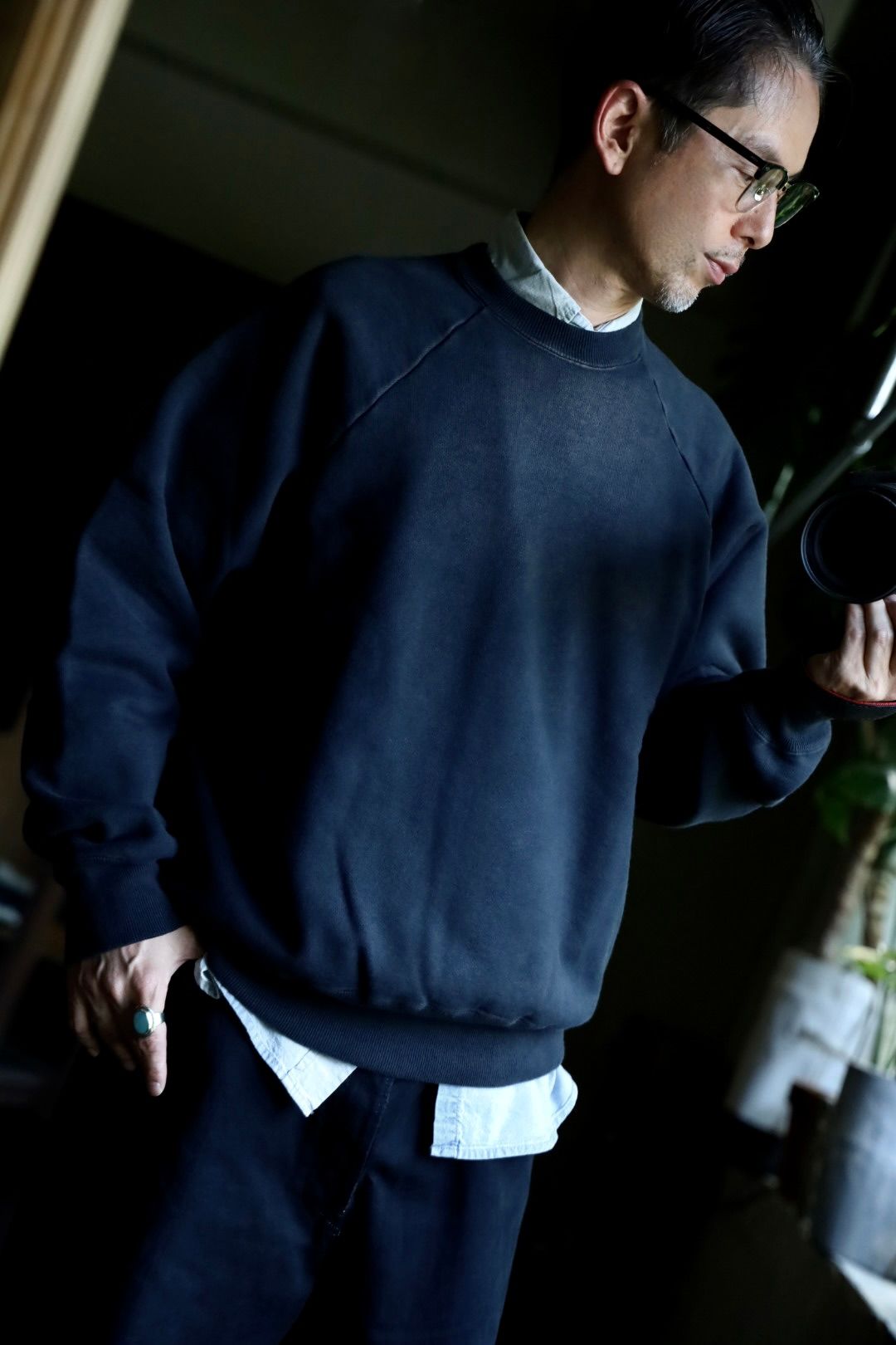 A.PRESSE - アプレッセ Vintage Sweatshirt(24AAP-05-06K)BLACK | MARK
