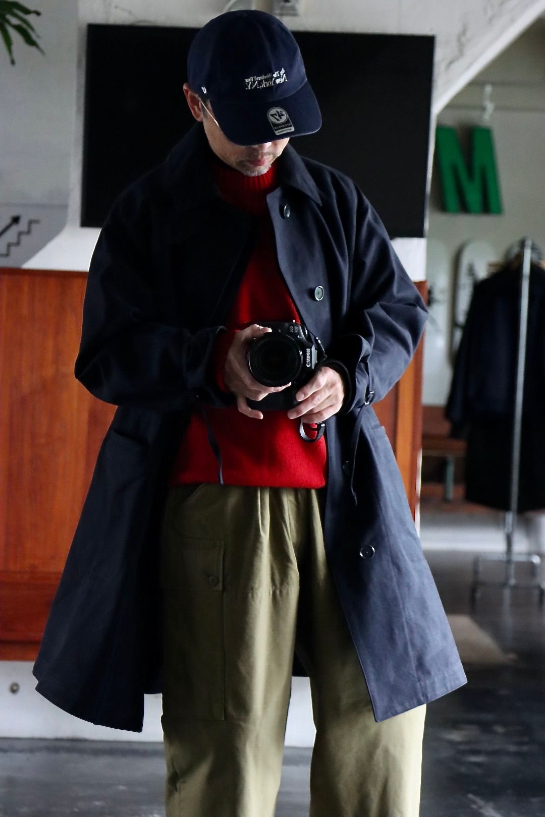 アプレッセ22FW Motorcycle Half Coat