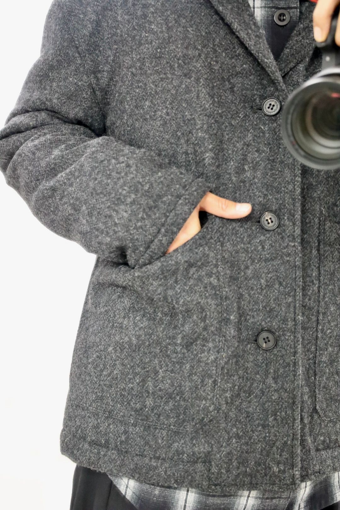 COMME des GARCONS HOMME - コムデギャルソンオム25FW ウールツイード