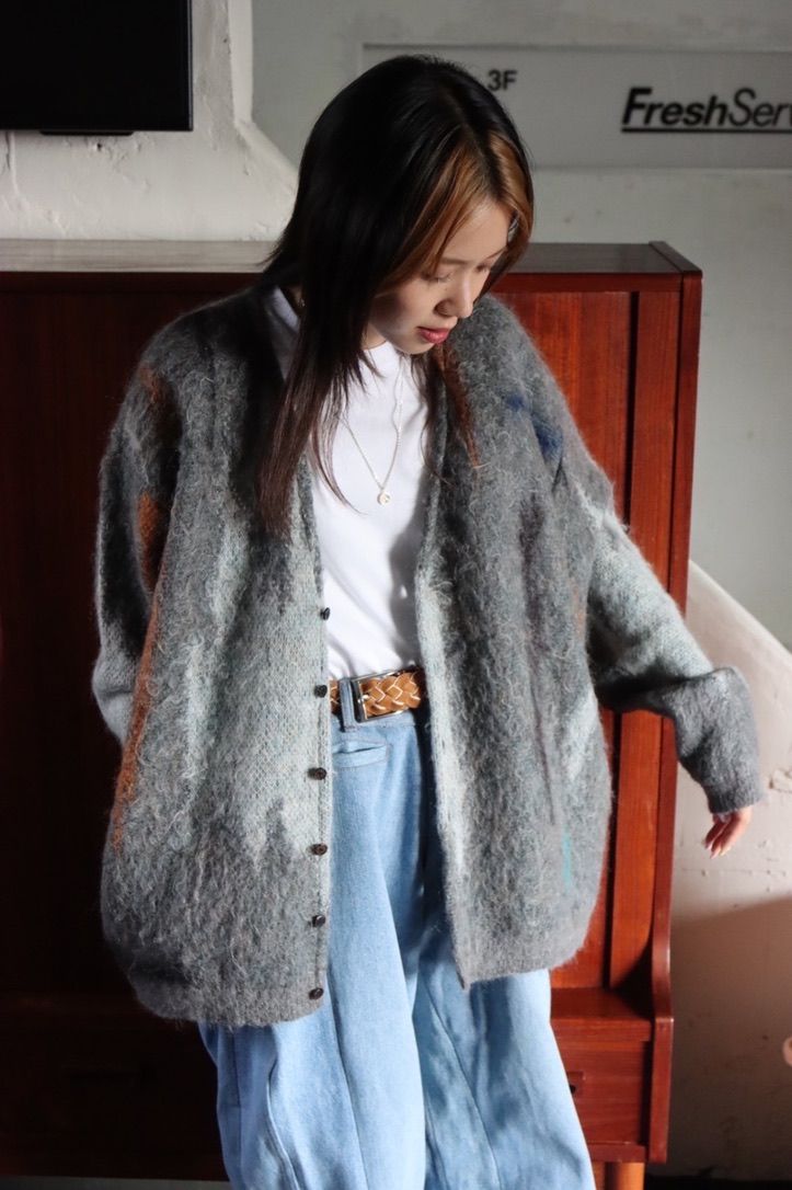 YOKE 22AW STILL JACQUARD CARDIGAN style.2022.9.13 | 2762 | MARK