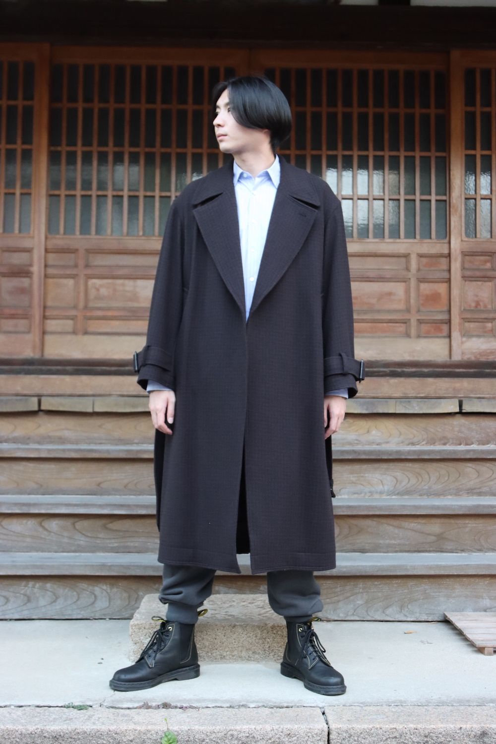 YOKE DOUBLE BREAST OVERCOAT(YK21AW0242C) style.2021.10.10 | 1996