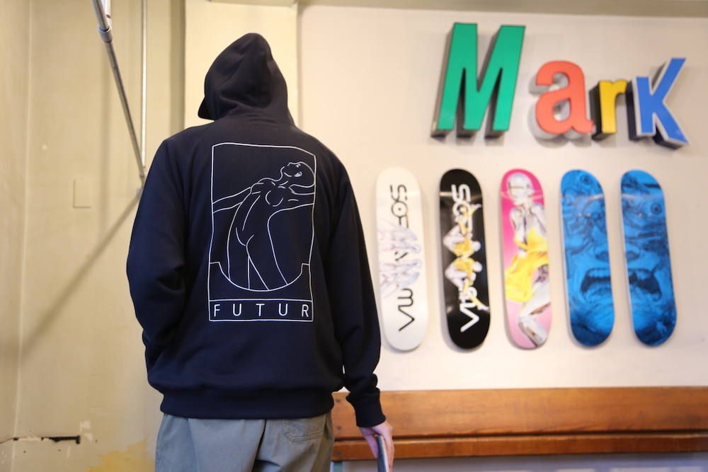 LOOPWHEELER FOR FUTUR×Graphpaper SWEAT PARKAスタイル2019.9.23