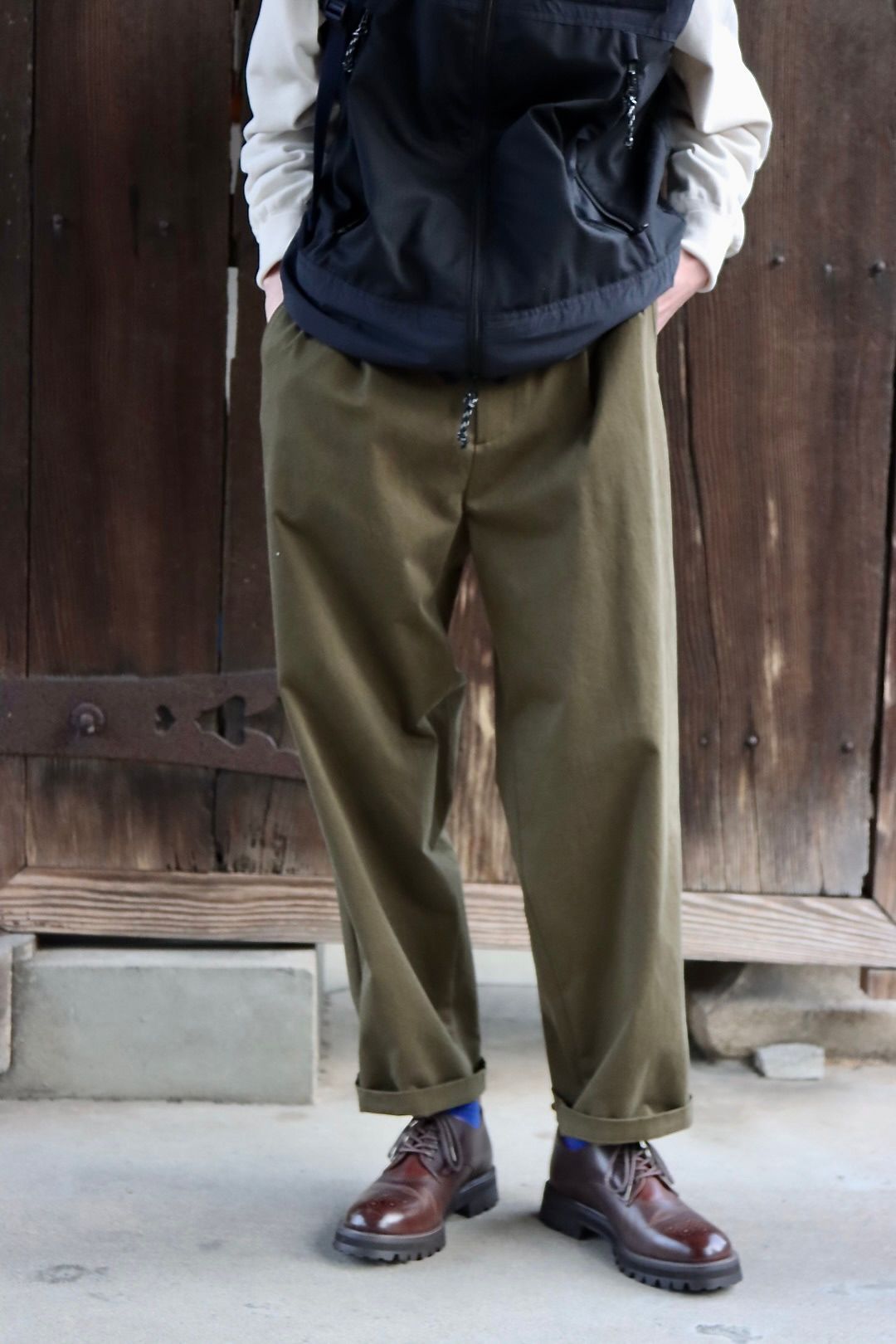 A.PRESSE - アプレッセ23SSチノ Chino Trousers (23SAP-04-15H)OLIVE