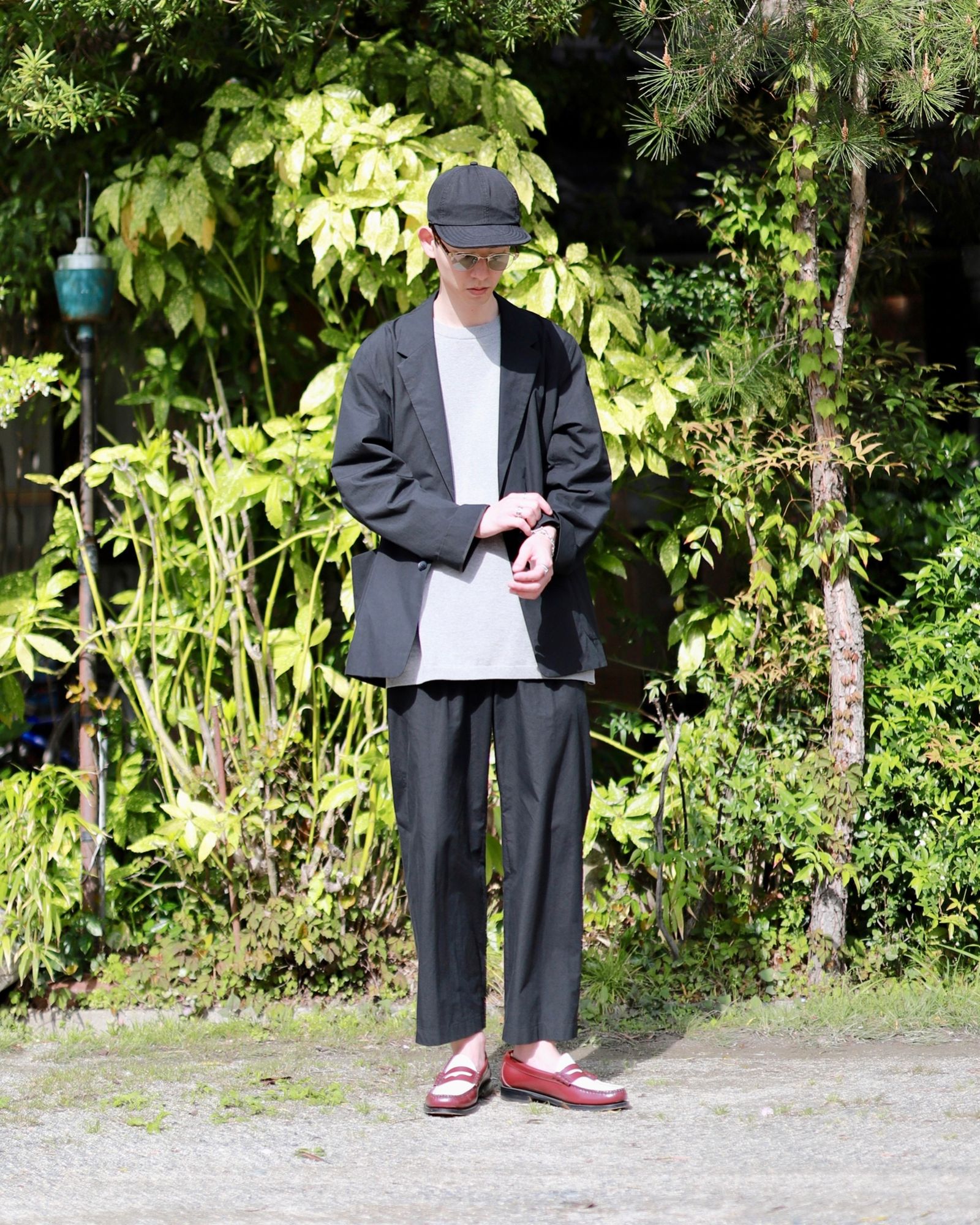 ATON エイトン23SS COTTON TYPEWRITER セットアップスタイル | 3317 | MARK