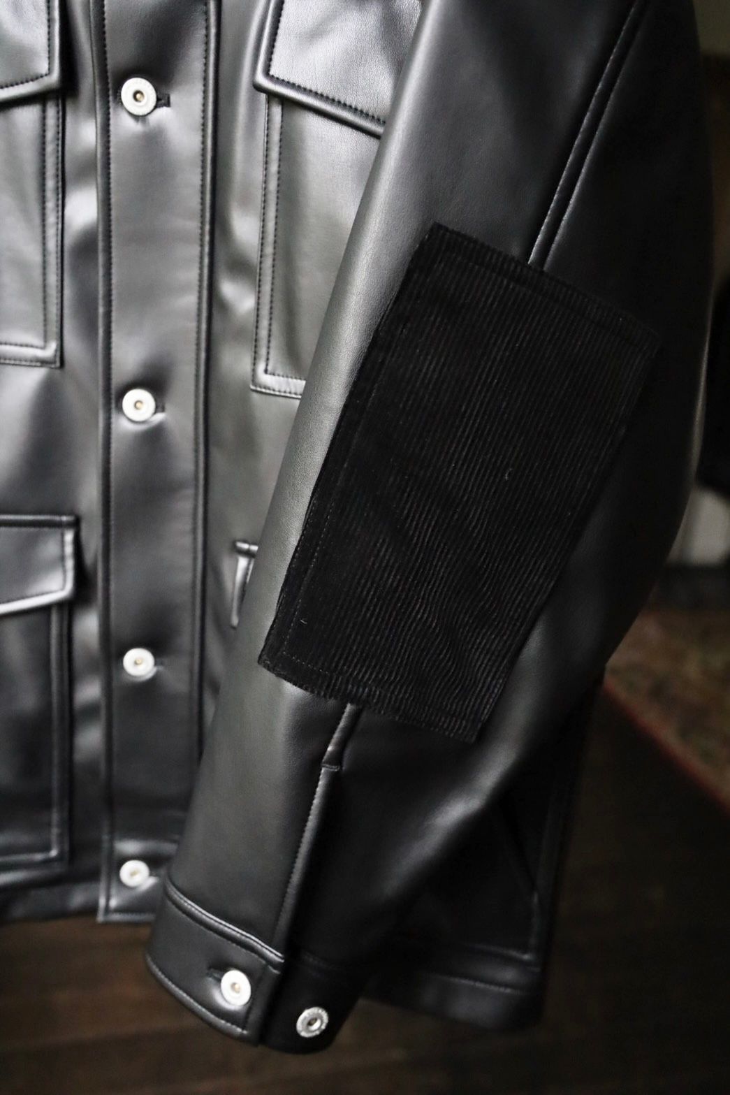 COMME des GARCONS HOMME - コムデギャルソンオム24AW フェイクレザー