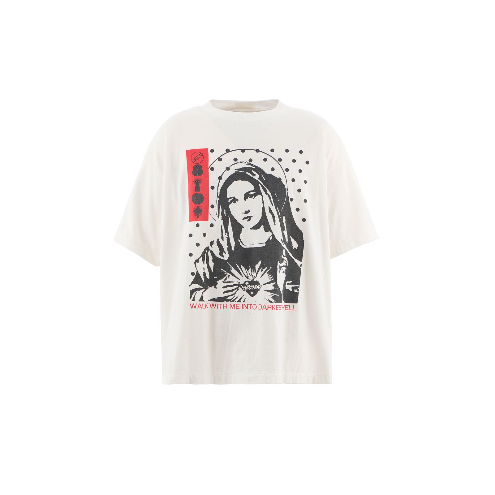 SAINT M×××××× - セントマイケル Tシャツ MARIA KK_SS TEE(SM-HR1-0000