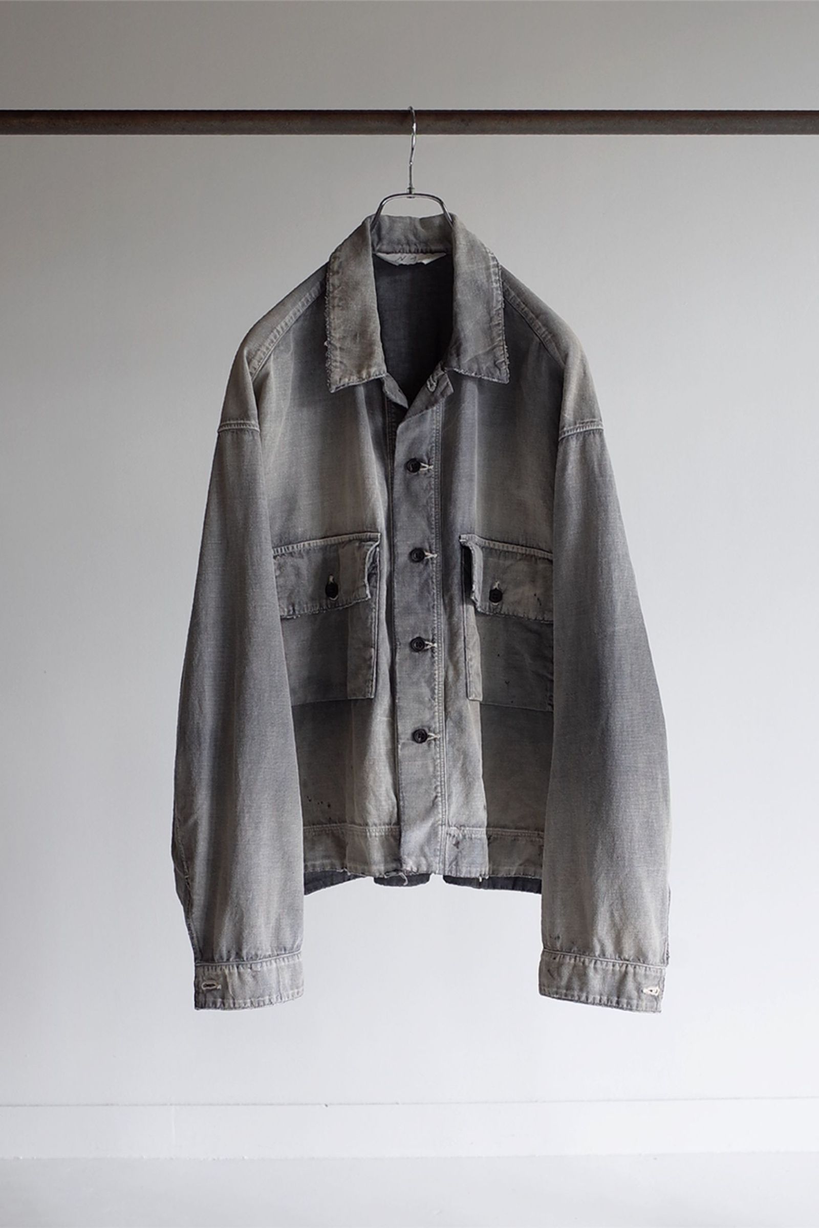 ANCELLM - CHAMBRAY SHIRTS JACKET/INDIGO | NapsNote
