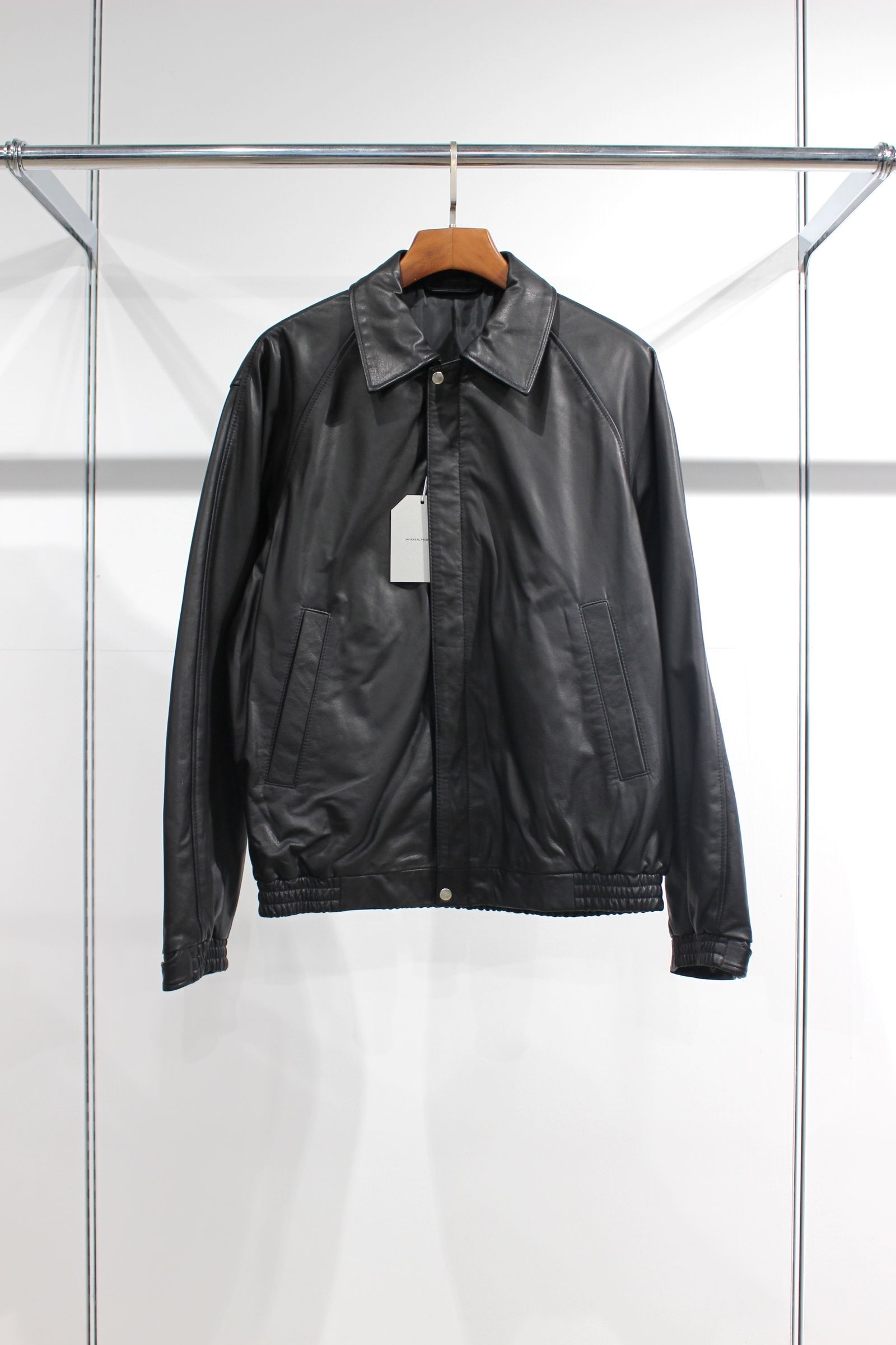 UNIVERSAL PRODUCTS - LEATHER BROUSON | BLACK | レザージャケット