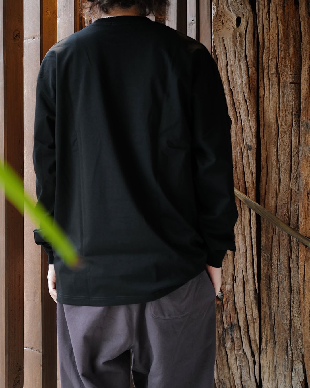 GOD SELECTION XXX - GX-A26-LT-07 LONG SLEEVE T-SHIRT BLACK | River