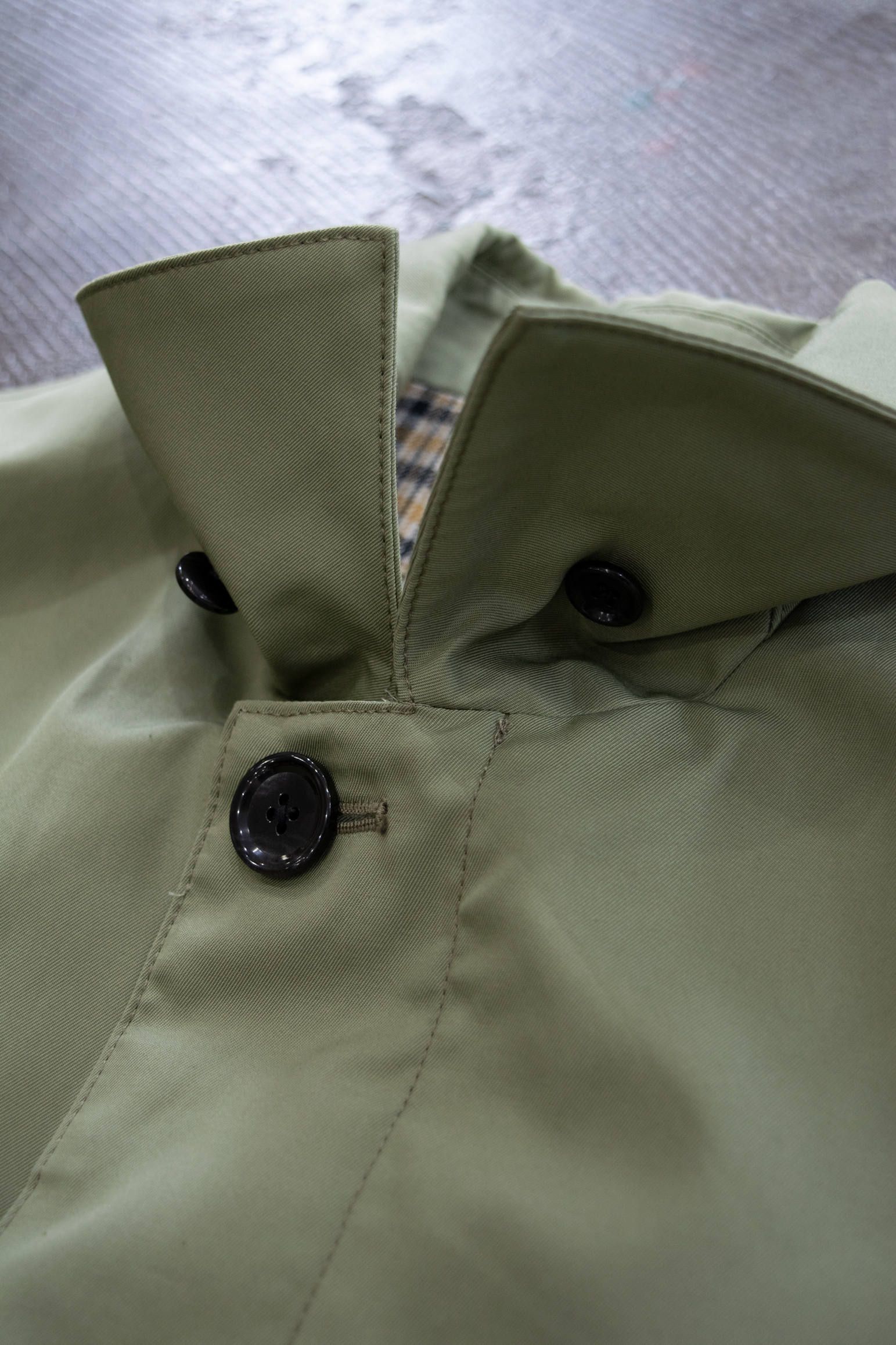 STILL BY HAND - 【ラスト1点】撥水バーバリーステンカラーコート