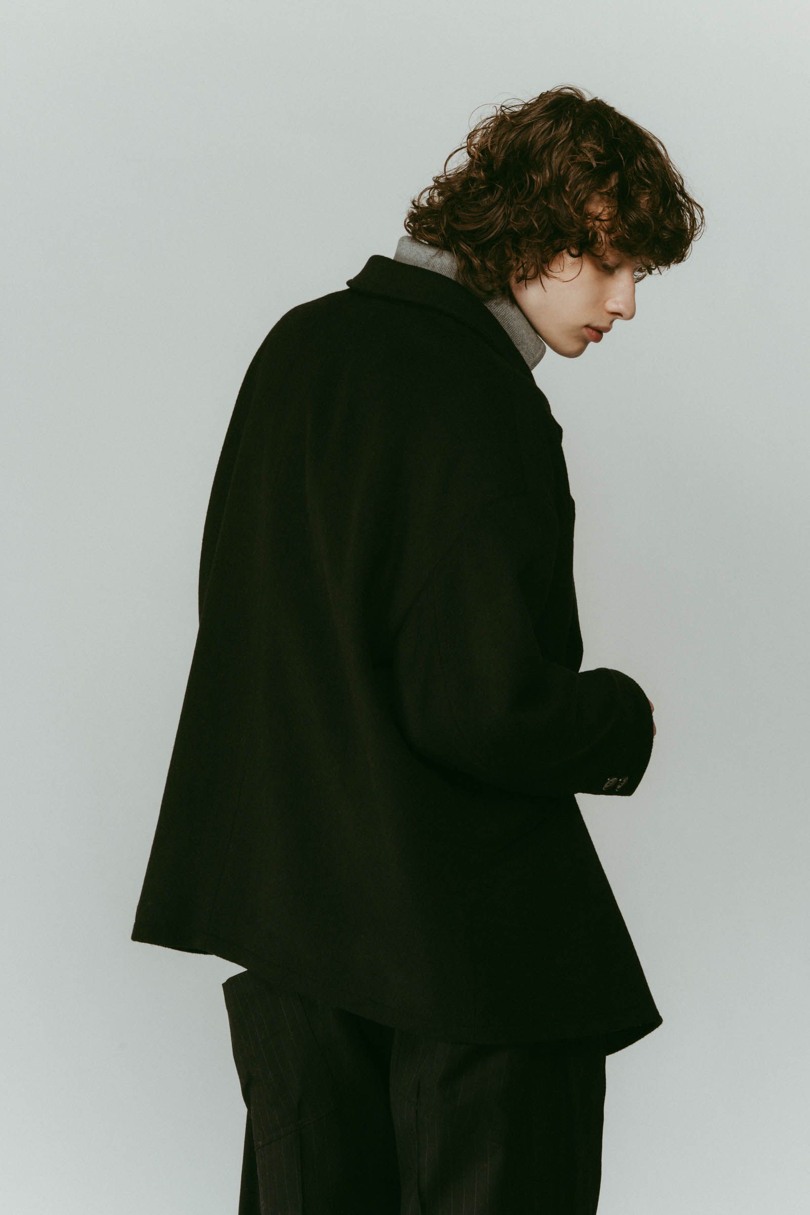 Knuth Marf - muffler overlay jacket(unisex) / マフラー オーバー