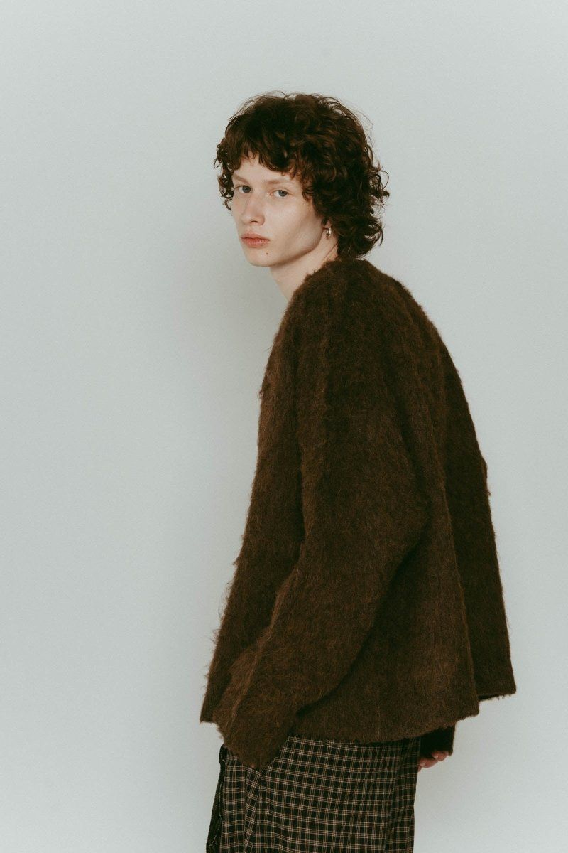 Knuth Marf - Vneck cardigan(unisex) / Vネックカーディガン