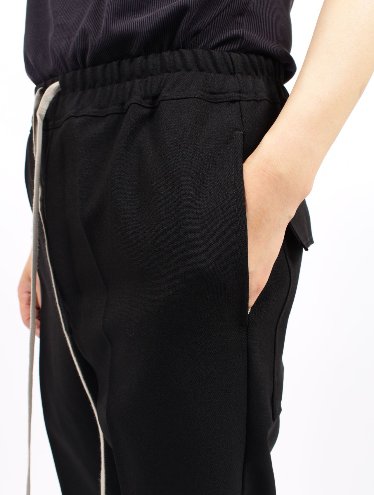 RICK OWENS - 【25AW】ドローストリング スリム サルエルパンツ