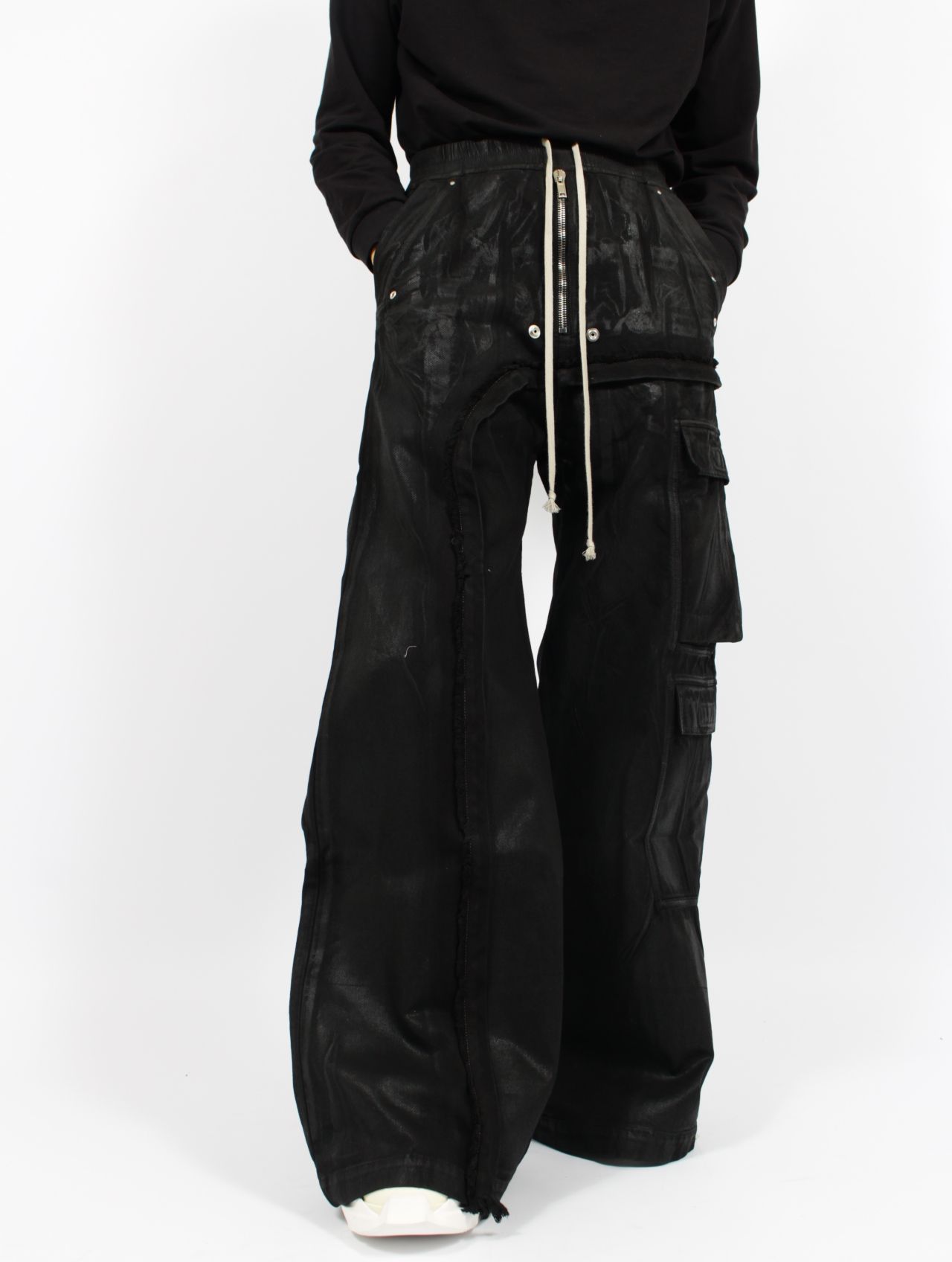 RICK OWENS DRKSHDW - 【25SS】インバランスド ダブル カーゴ ジャンボ