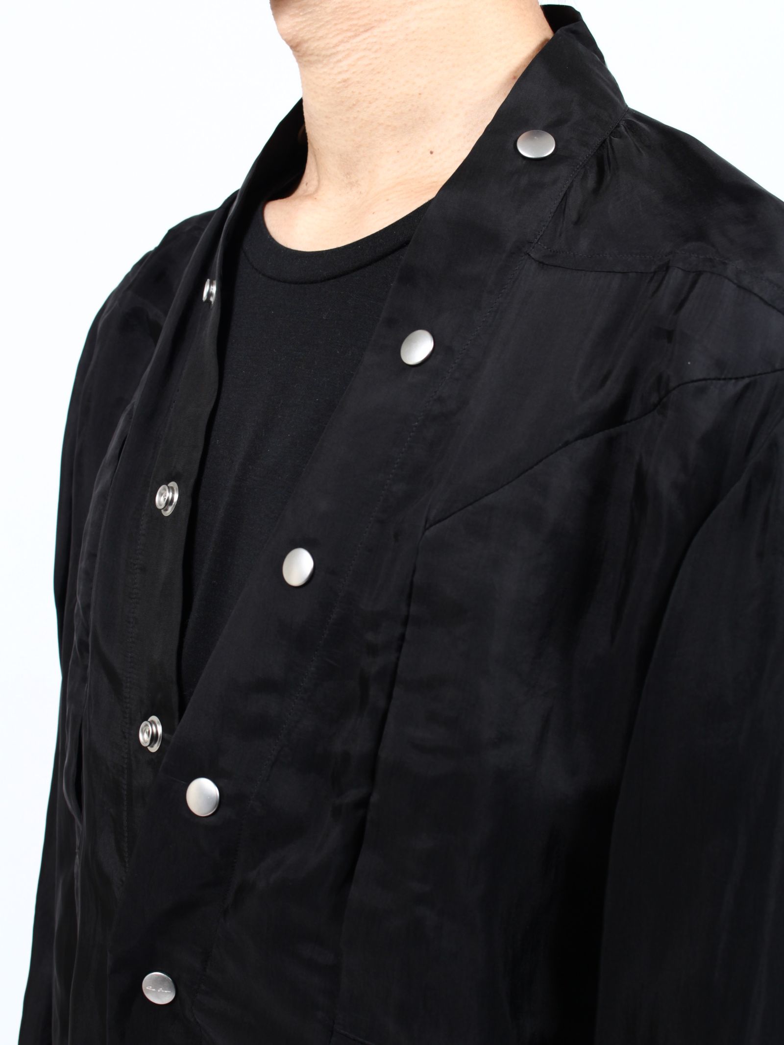 RICK OWENS - 【25SS】ラリー フォグポケット スナップボタンシャツ