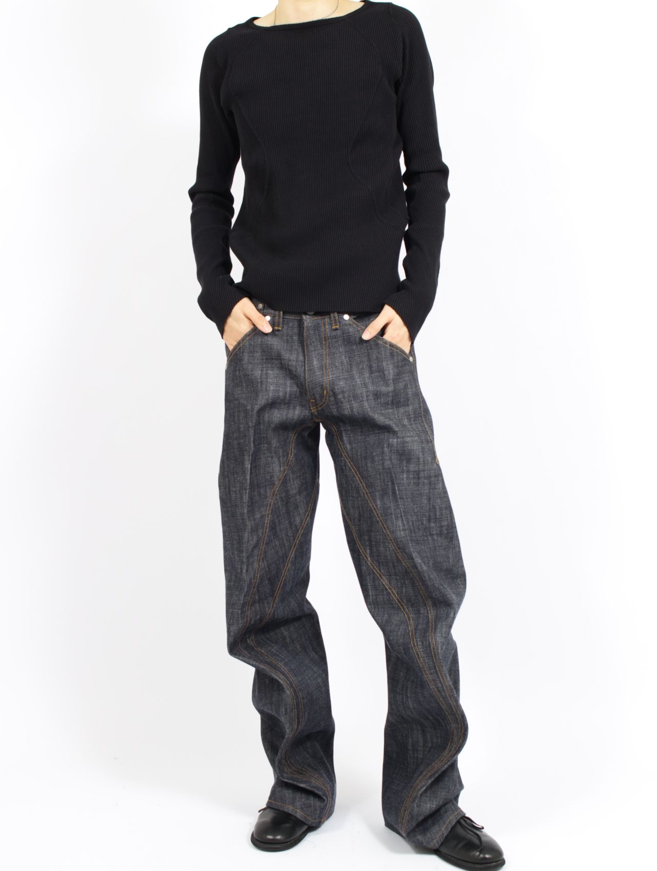 NVRFRGT - 【26SS】新モデル 3D ツイステッド ジーンズ 3.0 / 3D