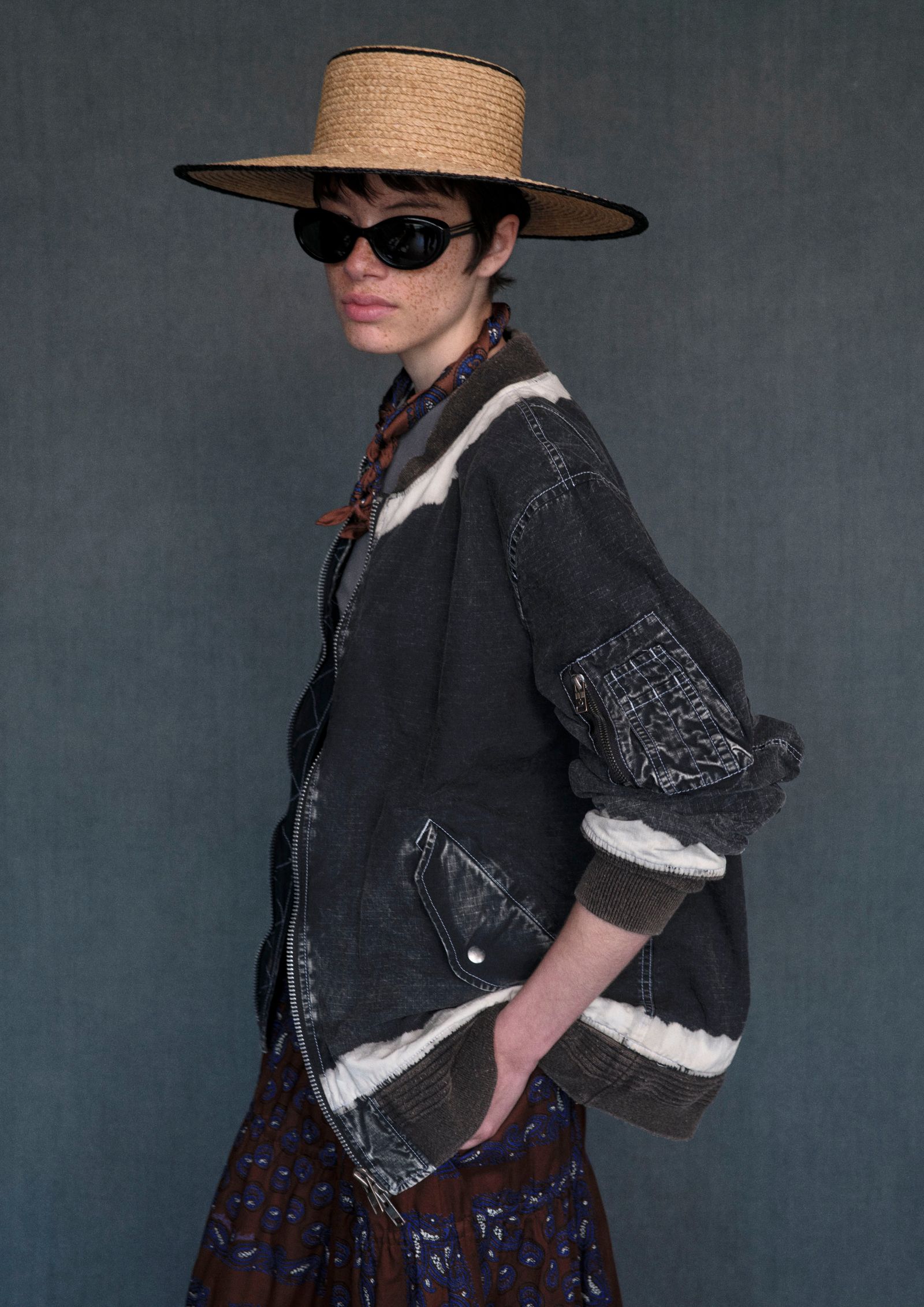 NOMARHYTHM TEXTILE - x Kijima Takayuki Raffia Trim Hat -ハット