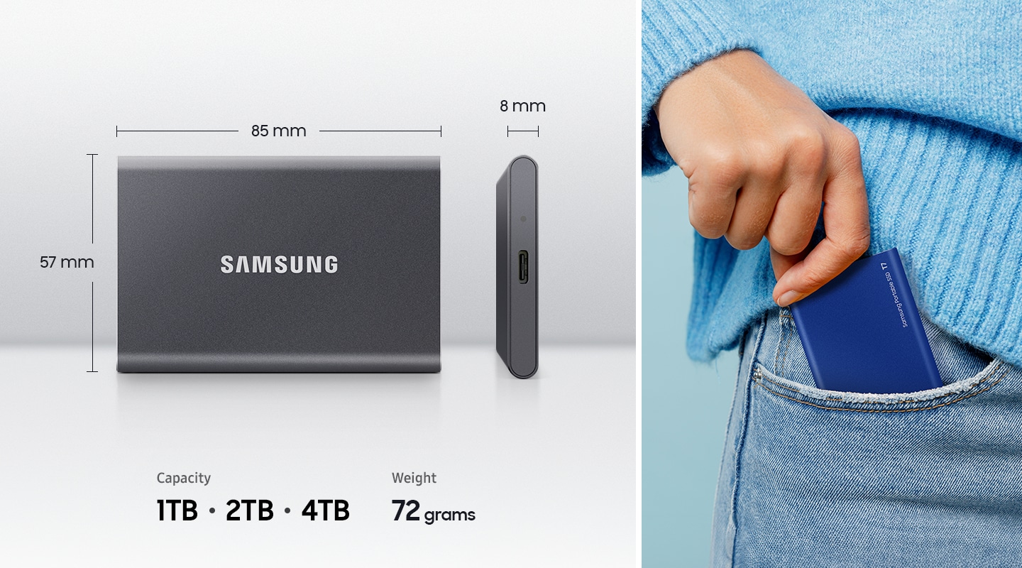 Samsung T7ポータブルSSD | サムスン半導体日本