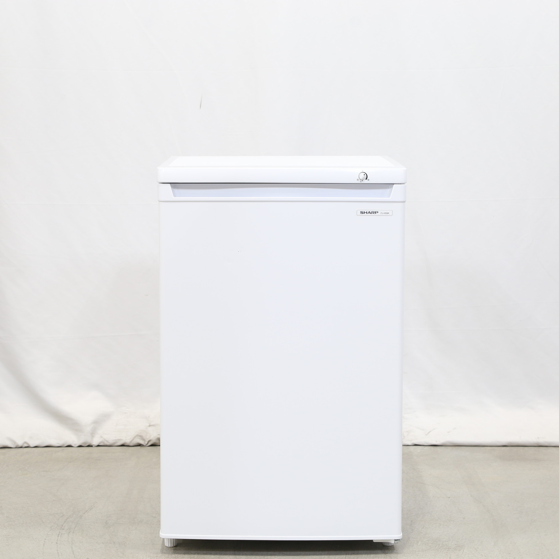 中古】〔展示品〕冷凍庫 FJ-HS9X ホワイト系 ［1ドア ／右開きタイプ