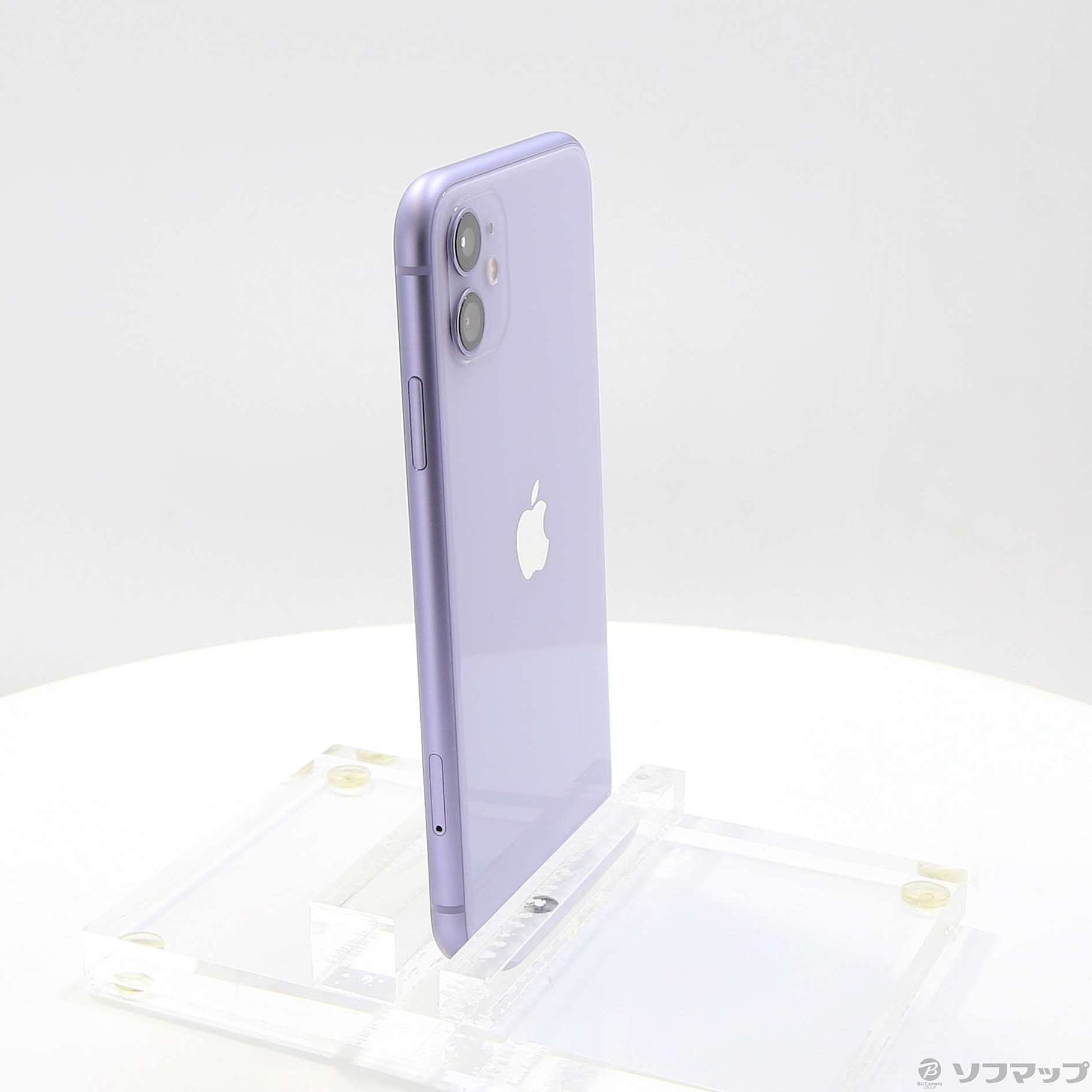 中古】発掘市 iPhone11 64GB パープル MWLX2J／A SIMフリー