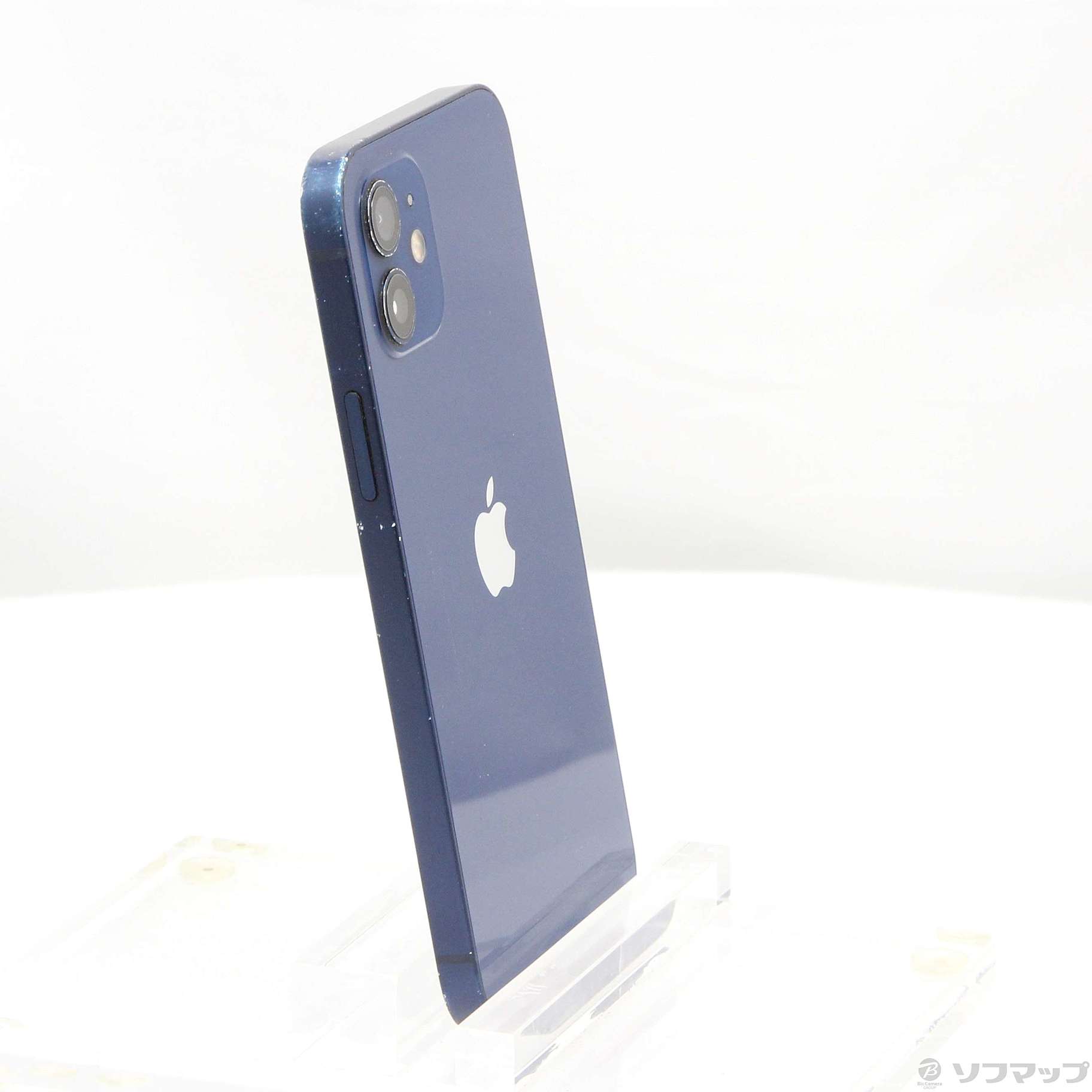 中古】iPhone12 64GB ブルー MGHR3J／A SIMフリー 〔ネットワーク利用