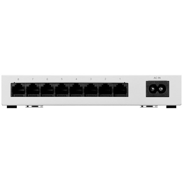 LSW6-GT-8NS/WH(ホワイト) スイッチングハブ［8ポート・Giga対応・電源