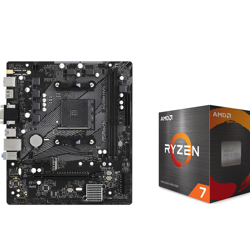 AMD Ryzen 7 5700X+A520M-HVS｜の通販はソフマップ[sofmap]
