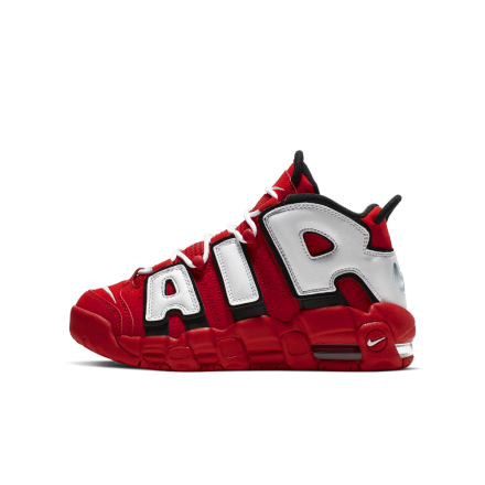 海外近日発売予定】ナイキ エア モア アップテンポ GS レッド/ホワイト