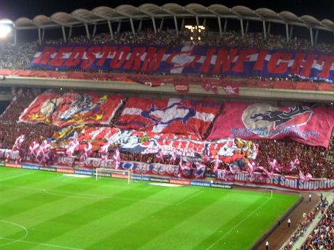 鹿島アントラーズ ビッグフラッグ | サッカーばかはJリーグを応援する