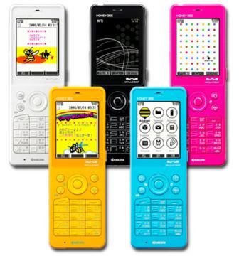 109系ブランドLIZLISAリズリサ×ウィルコムハニービー2コラボ限定機種