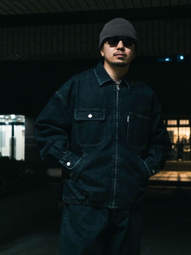 COOTIE デニム シャツ ジャケット M COOTIE / Denim Quilting Shirt Jacket