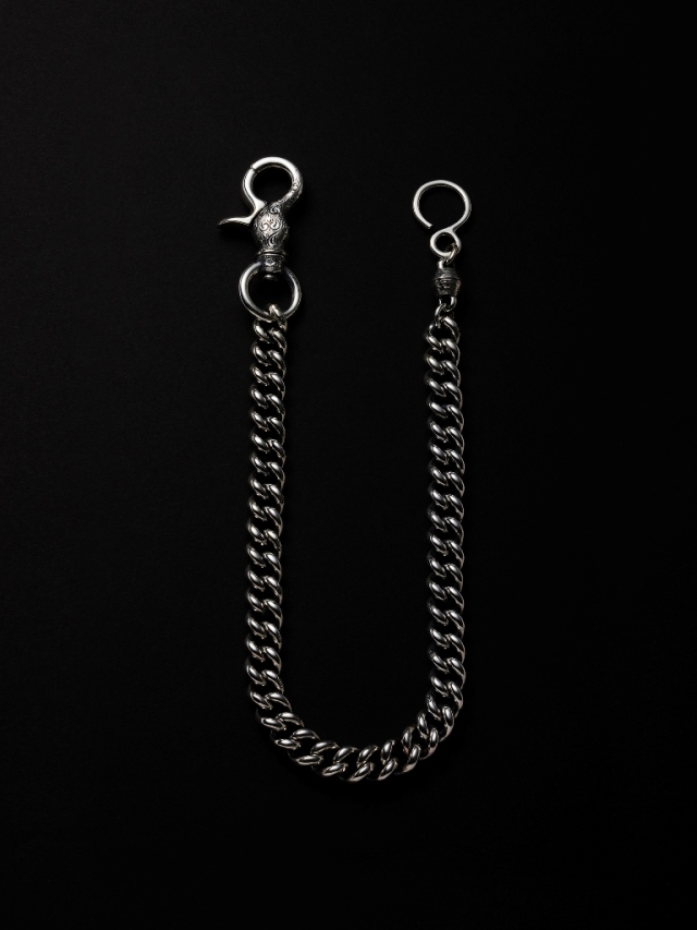 ANTIDOTE BUYERS CLUB 「Engraved Classic Wallet Chain」 SILVER950製