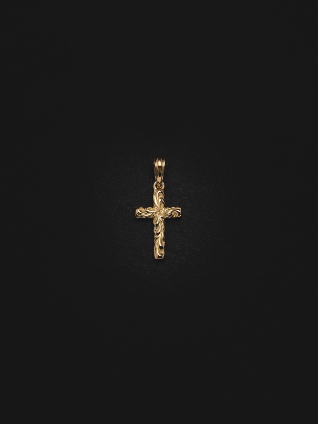 ANTIDOTE BUYERS CLUB 「Ornament Cross Earring」 SILVER950製 ピアス