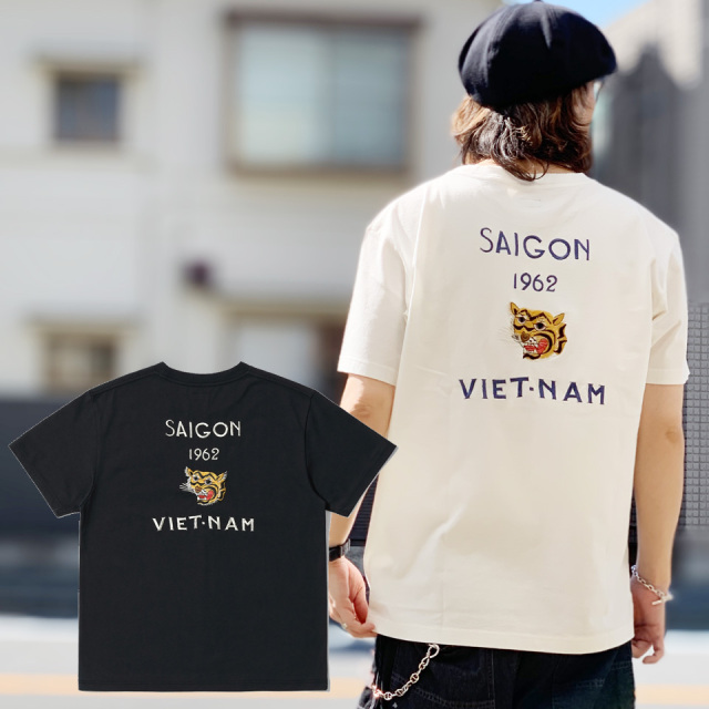 テーラー東洋 / SUKA T-SHIRT EMBROIDERED “SAIGON VIET-NAM”