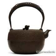 南部鉄器 鉄瓶 岩鋳 清末・清茂作 Shinwadenki