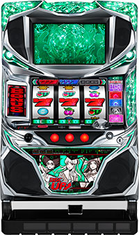 銀座 パチスロ ディスクアップ [グリーンパネル] 中古パチスロ実機