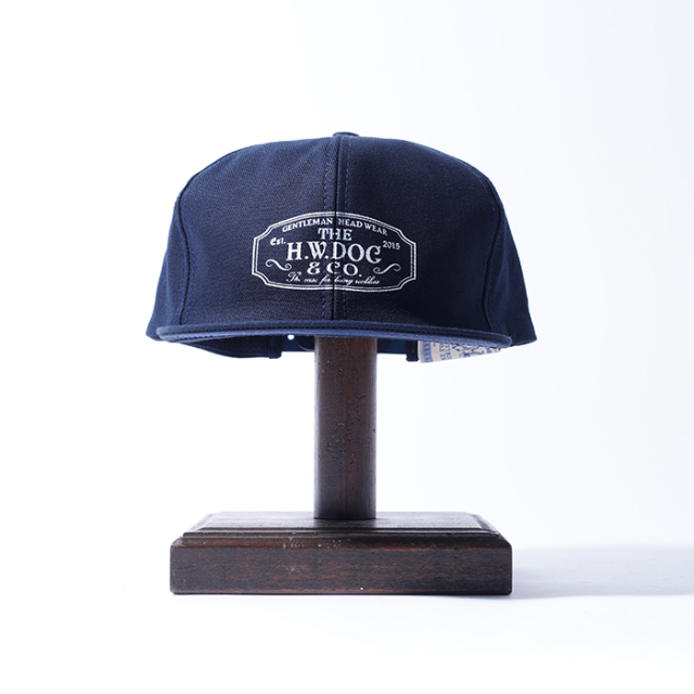 D-00004 / 「TRUCKER CAP / NAVY」 ロゴトラッカーキャップ